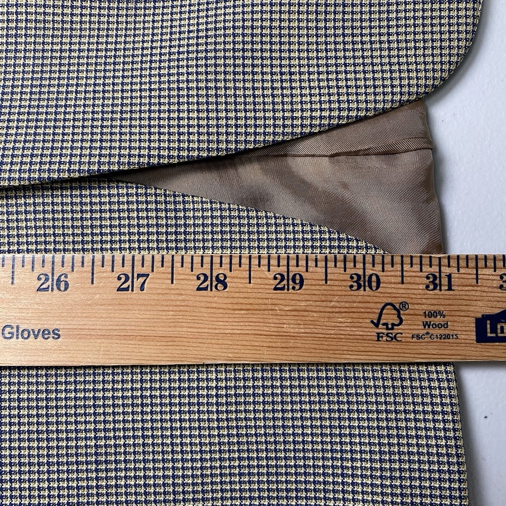 Canali Blazer Sport Coat (44R) 2B0V Textured Micro Check Quiet Luxury Old Money - Picture 6 of 15